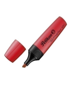 MARCADOR FLUOR PELIKAN TEXTMARKER 490  ROJO 814126