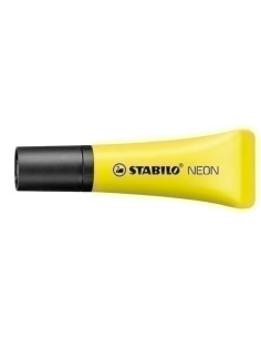 MARCADOR FLUOR STABILO NEON 72  AMARILLO