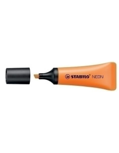 MARCADOR FLUOR STABILO NEON 72  NARANJA