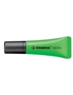 MARCADOR FLUOR STABILO NEON 72  VERDE