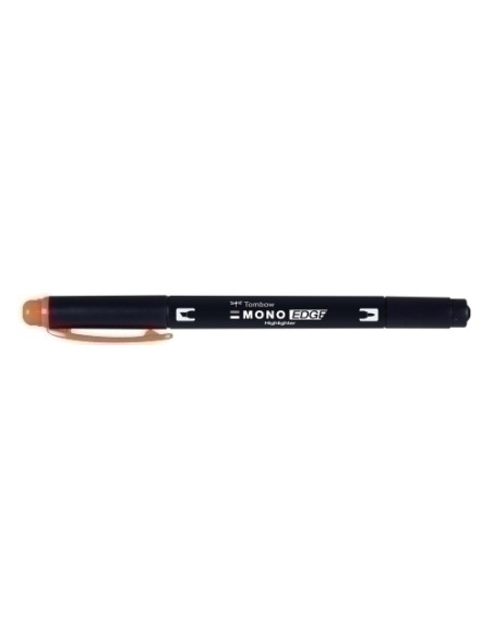 MARCADOR FLUOR TOMBOW MONO EDGE DOBLE PUNTA CORAL