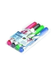 MARCADOR PIZARRA FOROFIS 260 CONICO  ESTUCHE de 4 SURTIDOS