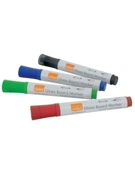ROTULPIZARRA NOBO CRISTAL BLISTER de 4