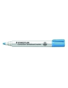 MARCADOR PIZARRA STAEDTLER 351 LUMOCOLOR CONICO  AZUL CLARO