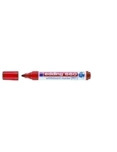 MARCADOR PIZARRA EDDING 660 CONICO  ROJO