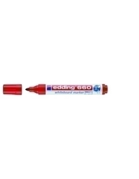 MARCADOR PIZARRA EDDING 660 CONICO  ROJO