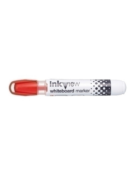 MARCADOR PIZARRA UNI-BALL INKVIEW CONICO ROJO