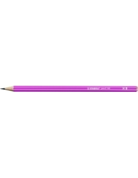 LAPIZ de GRAFITO STABILO HEXAGONAL 160 HB ROSA