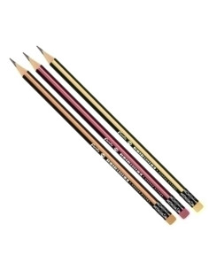 LAPIZ de GRAFITO FOROFIS TRIANGULAR con GOMA - HB