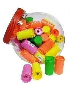 AFILALAPIZ KUM PLASTICO 1 SOLO USO CON DEPOSITO CILINDRICO COLORES SURTIDOSCAJA 50