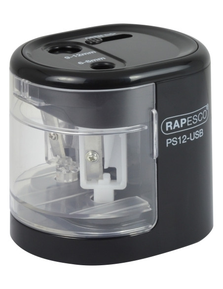 AFILALAPIZ RAPESCO ELECTRICO PS12 CON CONEXIÓN USB NEGRO