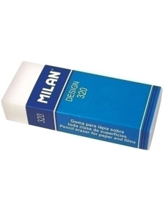 GOMA de BORRAR MILAN PLASTICO 320 DESIGN  ud