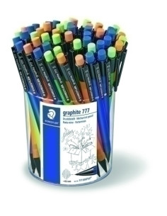 PORTAMINAS STAEDTLER 777 GRAPHITE 05 mm EXPOSITOR de 50