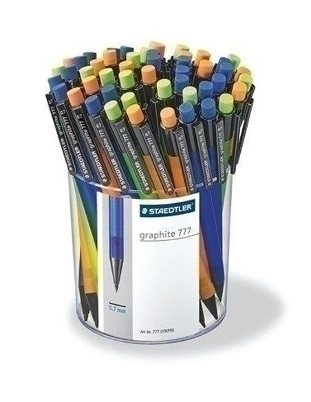 PORTAMINAS STAEDTLER 777 GRAPHITE 07 mm EXPOSITOR de 50