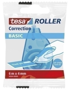 CORRECTOR CINTA TESA BASIC MINI 4 mm x 6 m