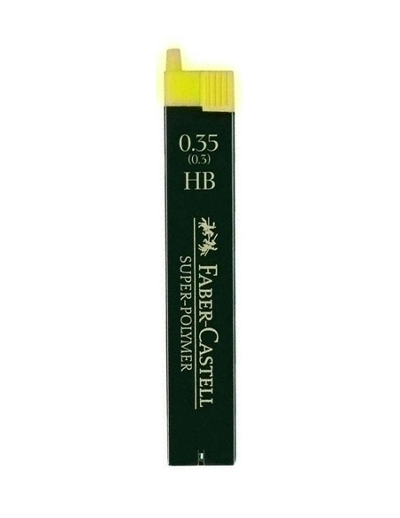 MINAS  FABER-CASTELL SUPERPOLYMER 035 - HB TUBO de 12