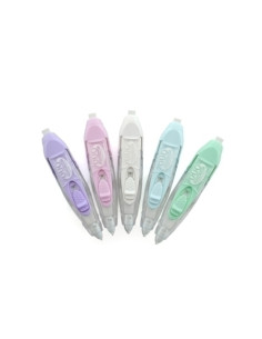 CORRECTOR CINTA OFFICE BOX 5 mm x 6 mts con GOMA