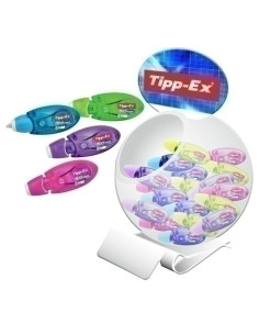 CORRECTOR CINTA TIPPEX MICRO TAPE TWIST 5 mm x 8 m EXPOSITOR de 60