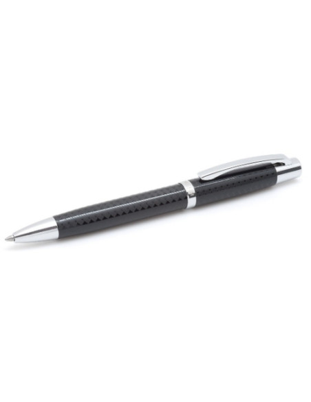 BOLIGRAFO INOXCROM ARC METALICO LACADO CARBONE