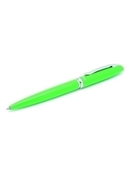 BOLIGRAFO INOXCROM PRIME METALICO LACADO VERDE