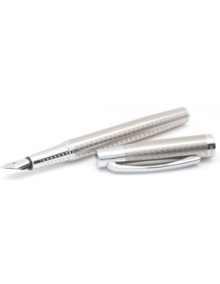 PLUMA INOXCROM ARC METALICO LACADO ACERO INOXIDABLE MAVA