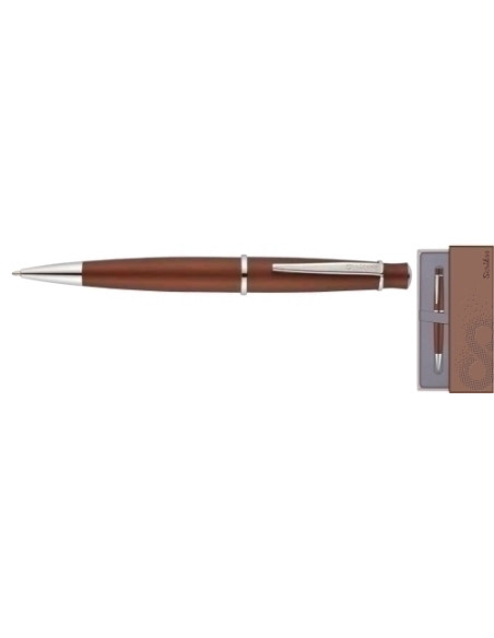 BOLIGRAFO SCRIKSS CHIC 62 BRONCE en ESTUCHE PREMIUM