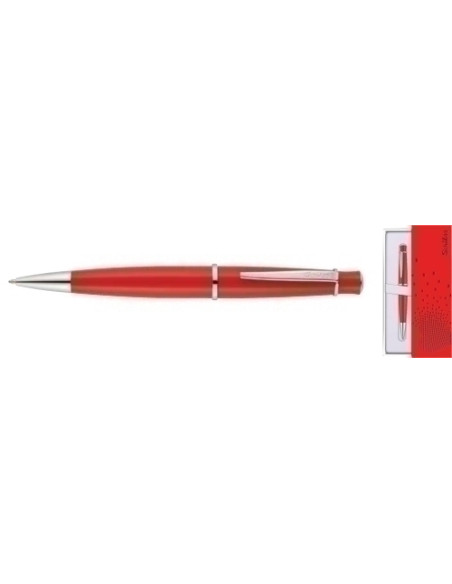 BOLIGRAFO SCRIKSS CHIC 62 ROJO en ESTUCHE PREMIUM