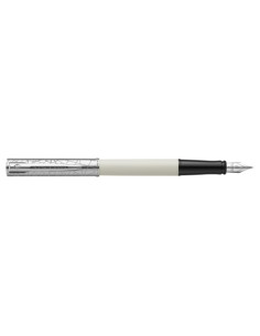 PLUMA WATERMAN ALLURE DELUXE LACA BLANCO CT F