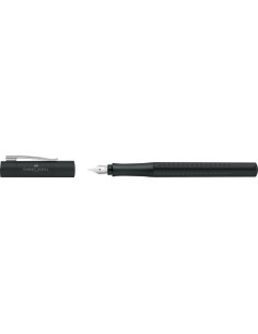 PLUMA FABER-CASTELL GRIP 2011 TRAZO FINO NEGRO MATE