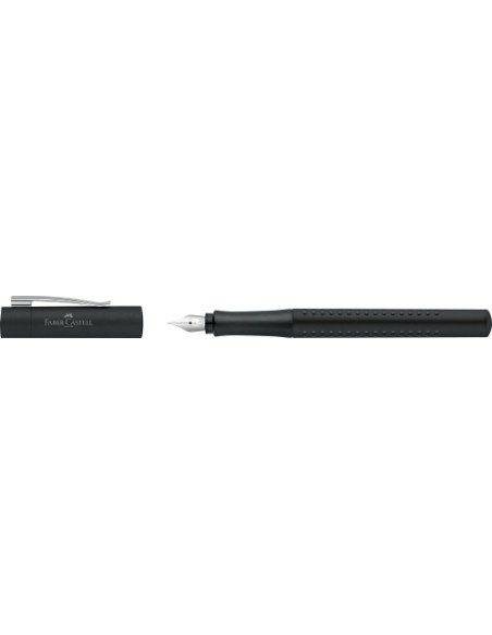 PLUMA FABER-CASTELL GRIP 2011 TRAZO FINO NEGRO MATE