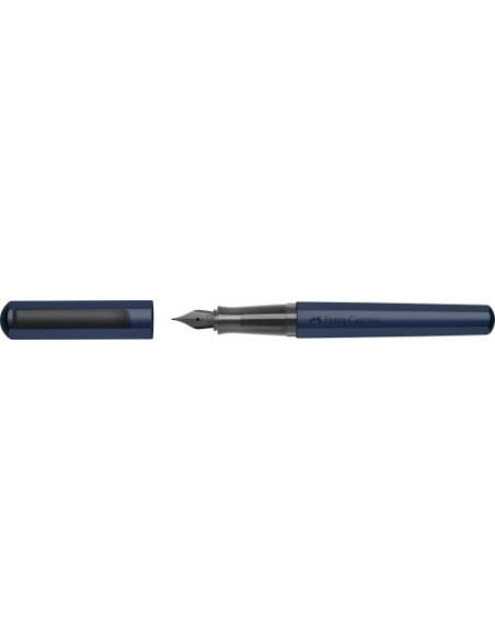 PLUMA FABER-CASTELL HEXO TRAZO MEDIO AZUL M