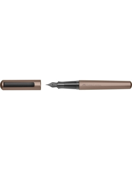 PLUMA FABER-CASTELL HEXO TRAZO MEDIO BRONCE M