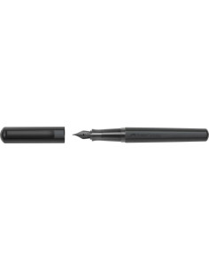PLUMA FABER-CASTELL HEXO TRAZO MEDIO NEGRO MATE M