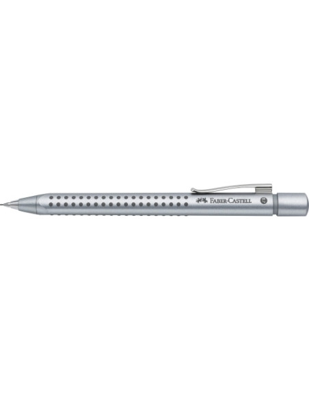 PORTAMINAS FABER-CASTELL GRIP 2011 07 PLATEADO