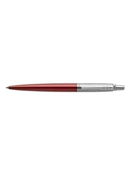 BOLIGRAFO PARKER JOTTER CORE ROJO ACERO INOXIDABLE CT
