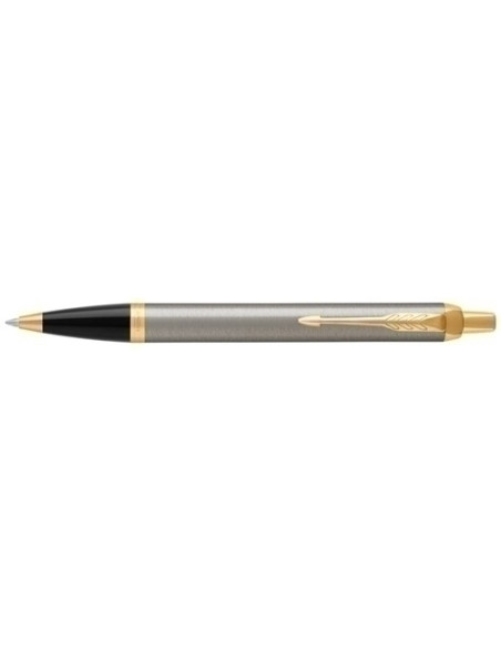 BOLIGRAFO PARKER IM CORE METAL CEPILLADO LACA GT