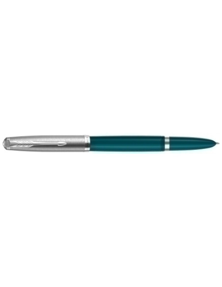 PLUMA PARKER 51 CT FP VERDE AZULADO F
