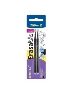 RECAMBIO PELIKAN ERASE 20 NEGRO BLISTER de 2 9585019