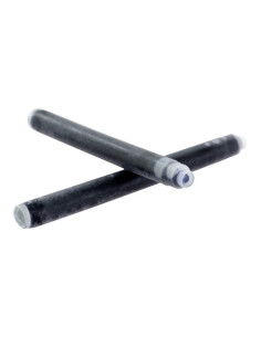 TINTA ESTILOGRAFICA WATERMAN CAJA 8 CARTUCHOS AZUL NEGRO