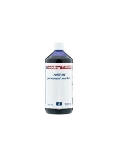 TINTA ROTULADOR EDDING FRASCO 1 litro T1000 AZUL