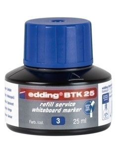 TINTA ROTULADOR EDDING PIZARRA FRASCO 25 ml BTK25 AZUL