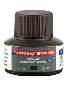 TINTA ROTULADOR EDDING PIZARRA FRASCO 25 ml BTK25 NEGRO