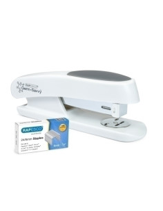 GRAPADORA RAPESCO ANTIBACTERIANO STING RAY 20h incluye 1000 grapas 246mm BLANCO