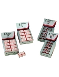 GRAPAS CASCO 22 GALVANIZADAS caja de 1000