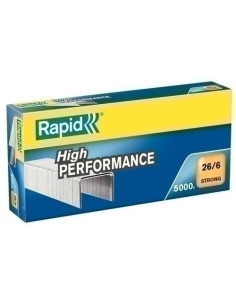 GRAPAS RAPID STRONG 266 mm GALVANIZADAS caja de 5000