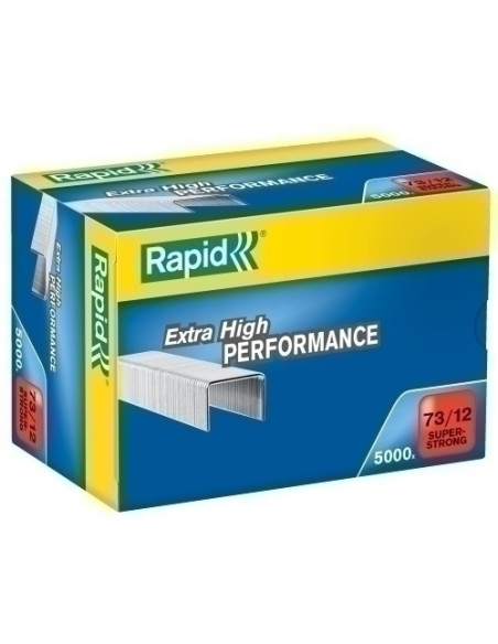 GRAPAS RAPID SUPER STRONG 7312 mm GALVANIZADAS caja de 5000