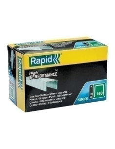 GRAPAS RAPID CLAVADORA 140 10 mm GALVANIZADAS caja de 5000