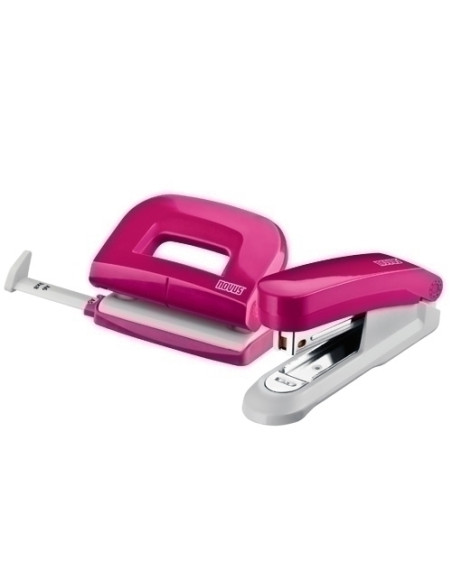 SET GRAPADO NOVUS EVOLUTION SET GRAPADORA E1515 H  TALADRO E210 10 H  GRAPAS N 10 ROSA