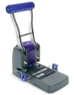 TALADRO 2 P RAPESCO ANTIBACTERIANO P1100 100 hojas MORADOGRIS