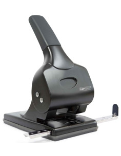 TALADRO 2 P RAPESCO ALU 65 65 hojas NEGRO